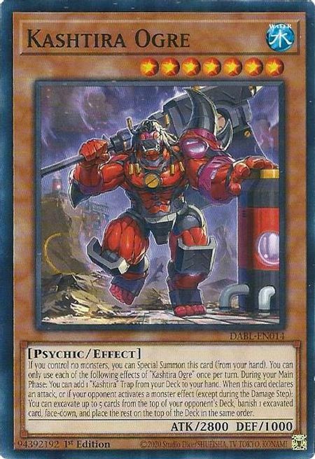 Kashtira Ogre Card Front