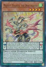 Majesty Pegasus, the Dracoslayer · Ultra Rare 023