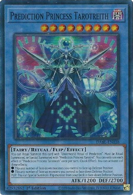 Prediction Princess Tarotreith Card Front