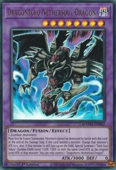 Dragonecro Nethersoul Dragon Card Front