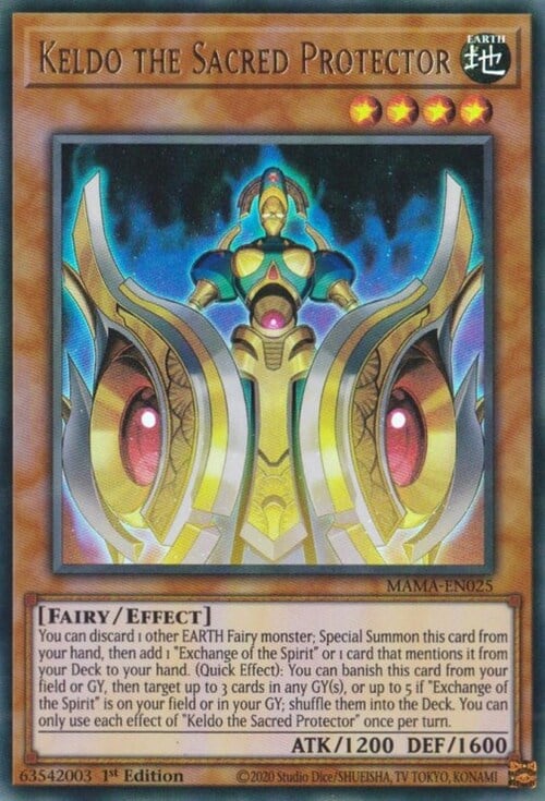 Keldo the Sacred Protector Card Front