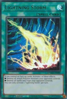 Fulmine Tempesta Secret Rare Card Front