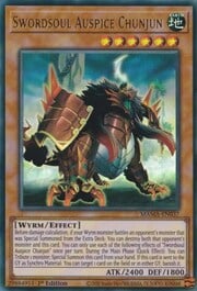 Swordsoul Auspice Chunjun · Ultra Rare 037