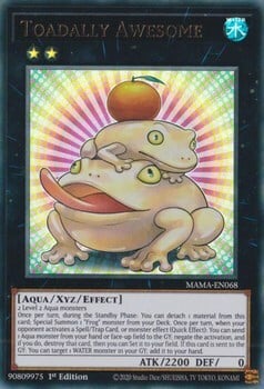 Toadally Awesome Card Front