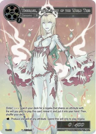 Yggdrasil, Heroic Spirit of the World Tree Card Front