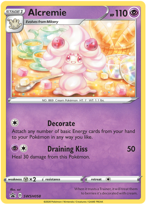 Alcremie Card Front