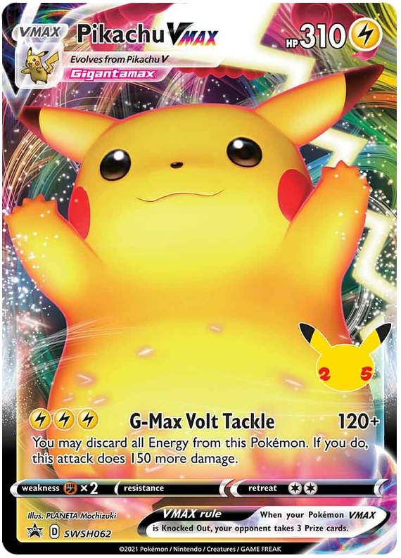 Pikachu VMAX (SWSH286) (Jumbo Card) [Sword & Shield: Black Star Promos