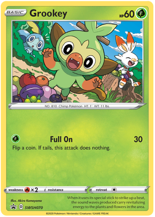 Grookey [Full On] Card Front