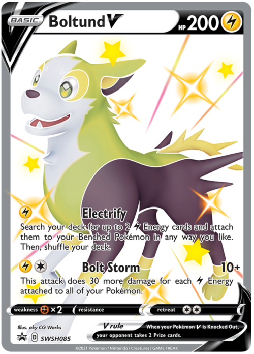 Boltund V [Electrify | Bolt Storm] Card Front