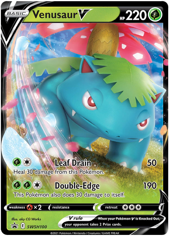 Venusaur V SWSH Black Star Promos Pokémon CardTrader