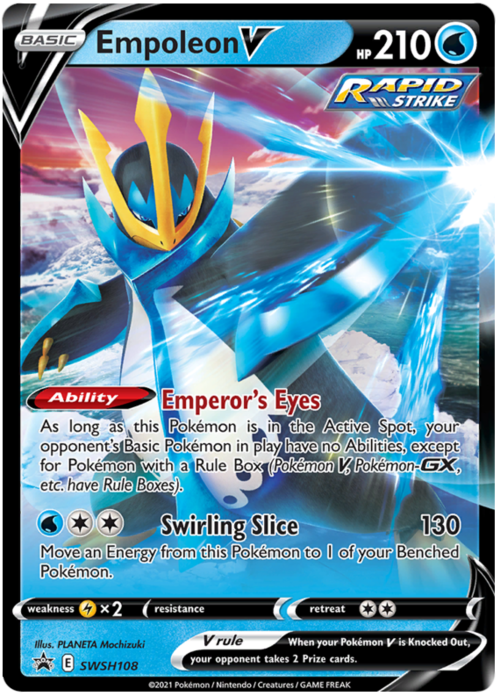 Empoleon V Card Front