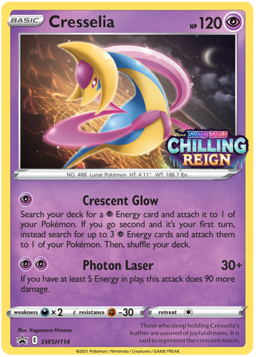 Cresselia Card Front