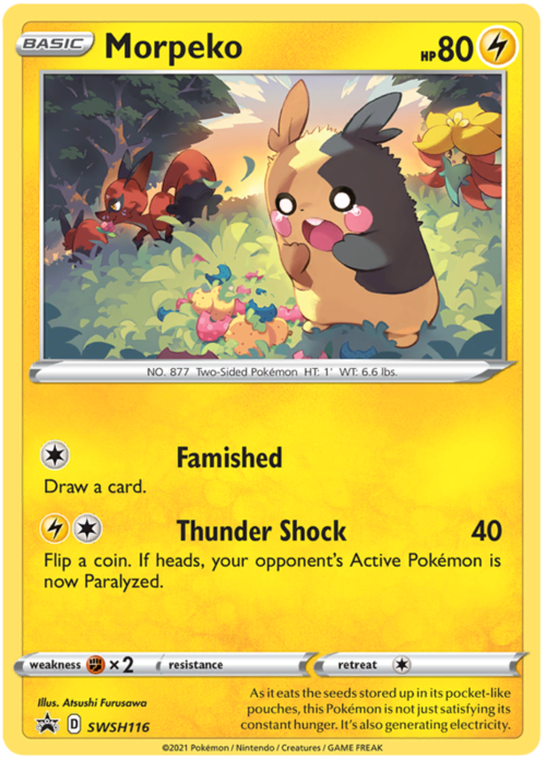 Morpeko Card Front