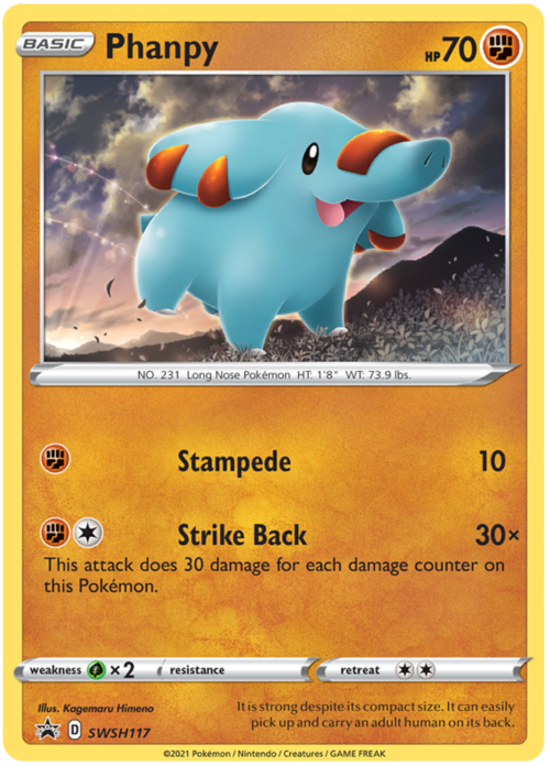 Phanpy Card Front