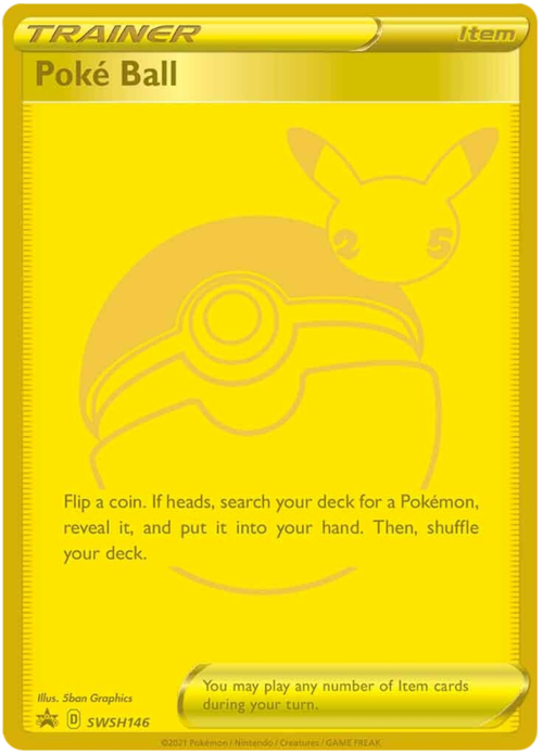 Poké Ball Card Front
