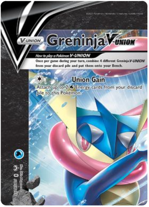 Greninja V-UNION [Union Gain] Card Front