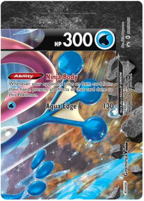 Greninja V-UNION Card Front