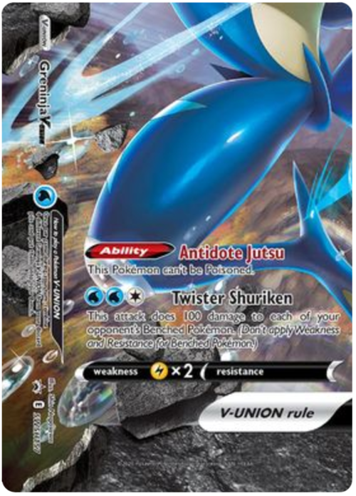 Greninja V-UNION Card Front