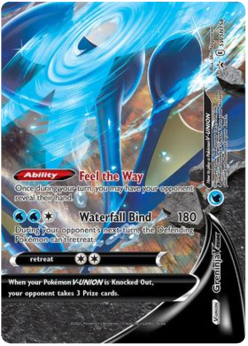 Greninja V-UNION Card Front