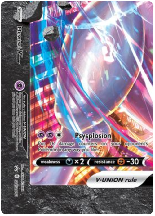 Mewtwo V-UNION [Psysplosion] Card Front