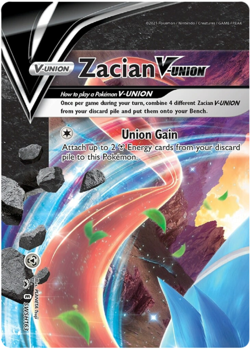 Zacian V-UNION [Union Gain] Card Front