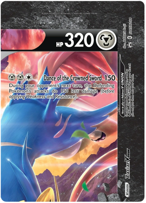 Zacian V-UNION Card Front