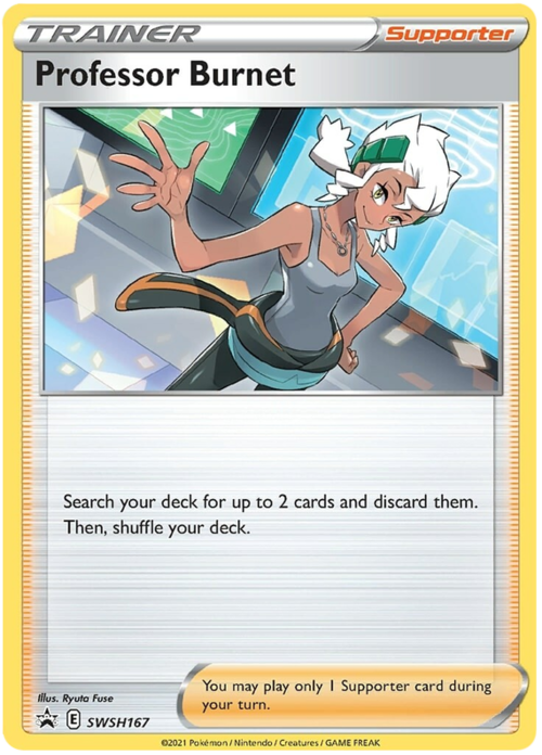 Professor Burnet Card Front
