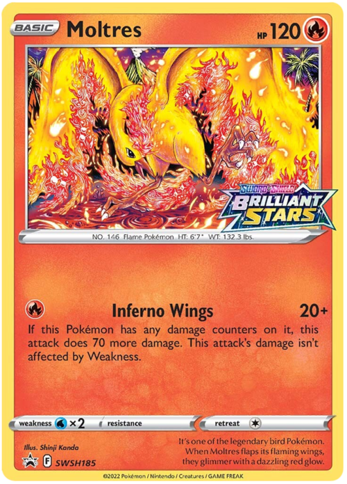 Moltres Card Front