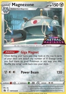 Magnezone [Giga Magnet | Power Beam] Card Front