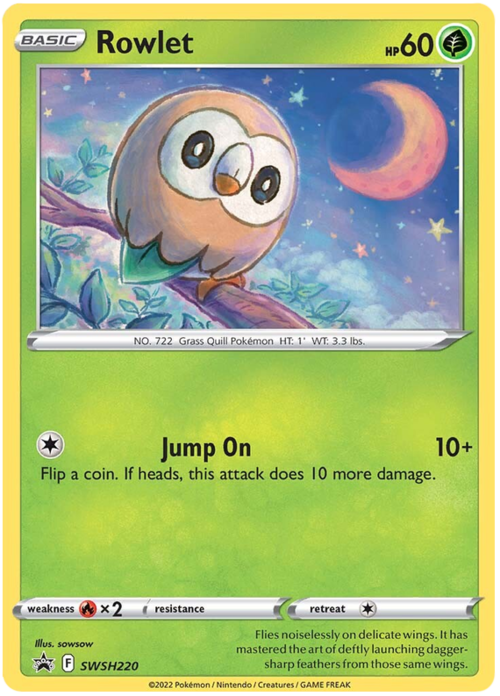 Rowlet Card Front