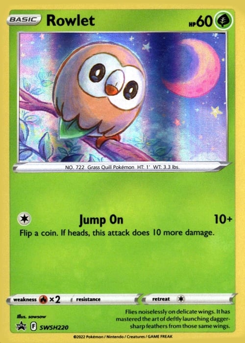 Rowlet Card Front