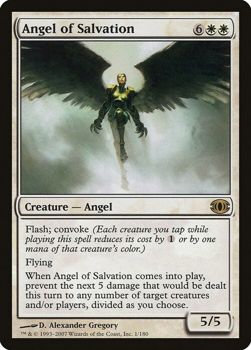 Angel of Salvation Card Front