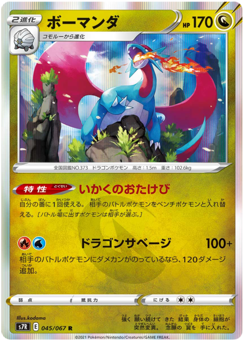 Salamence Card Front