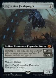 Phyrexian Fleshgorger · Extended Art 332