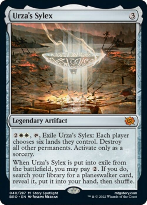 Urza's Sylex Card Front