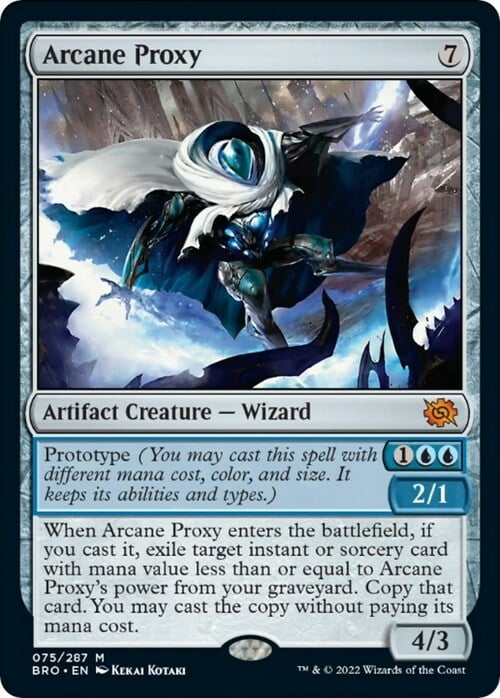 Arcane Proxy Card Front