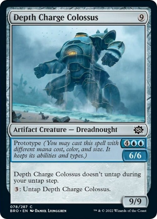Depth Charge Colossus Card Front