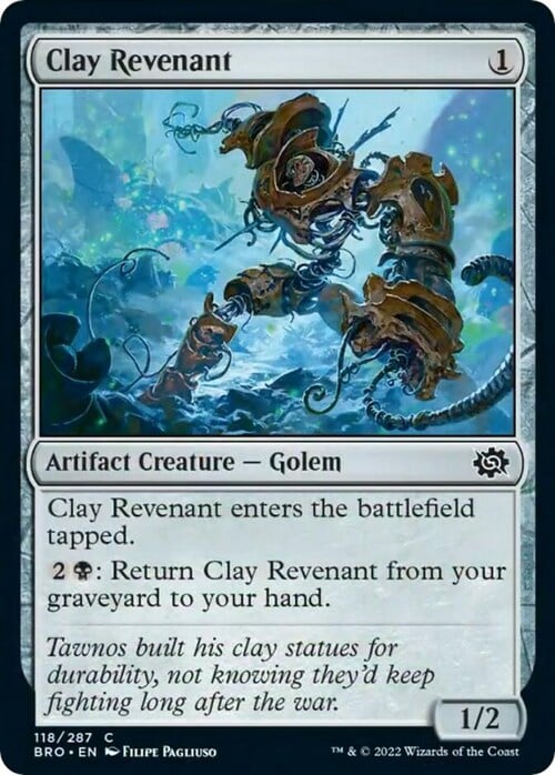 Clay Revenant Card Front