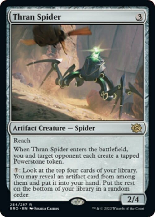 Thran Spider Card Front
