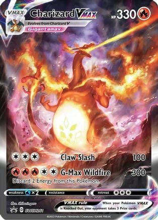 Charizard VMAX Card Front