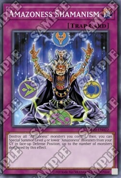 Sciamanesimo Amazoness Card Front