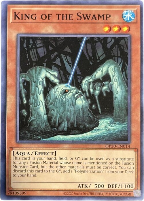 King of the Swamp Card Front