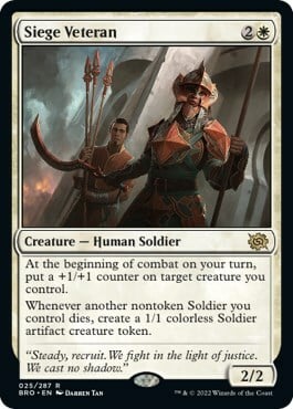 Veterana dell'Assedio Card Front