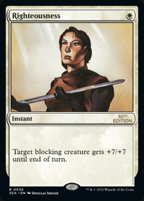 Righteousness Card Front