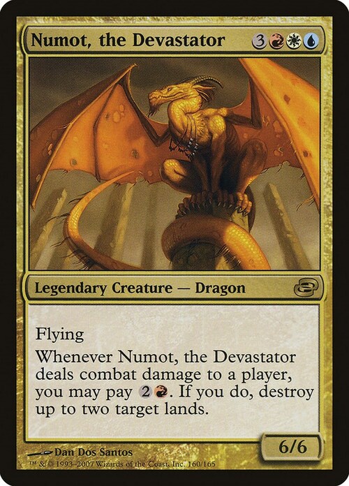 Numot, the Devastator Card Front