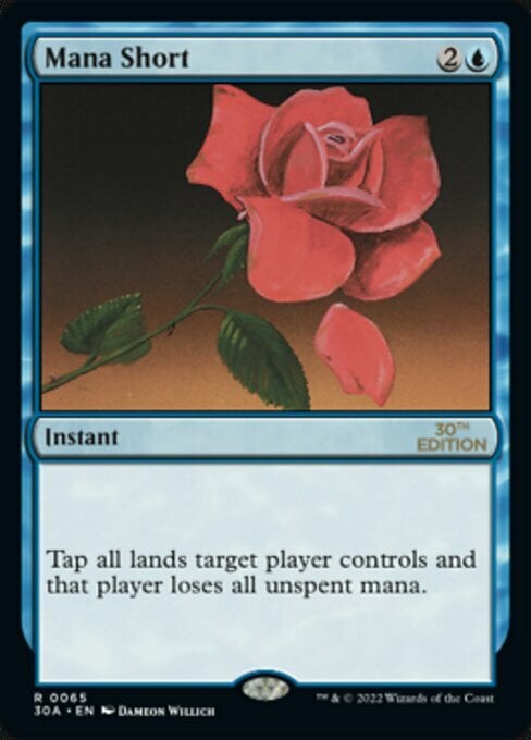 Mana Short Card Front