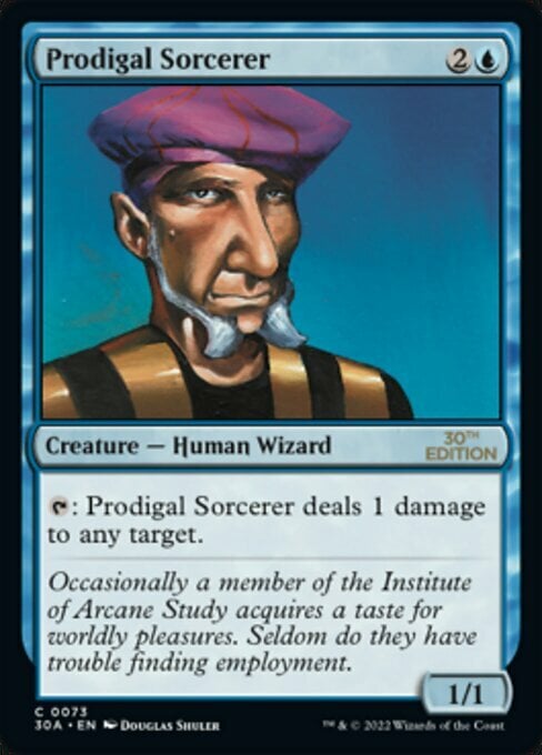 Prodigal Sorcerer Card Front