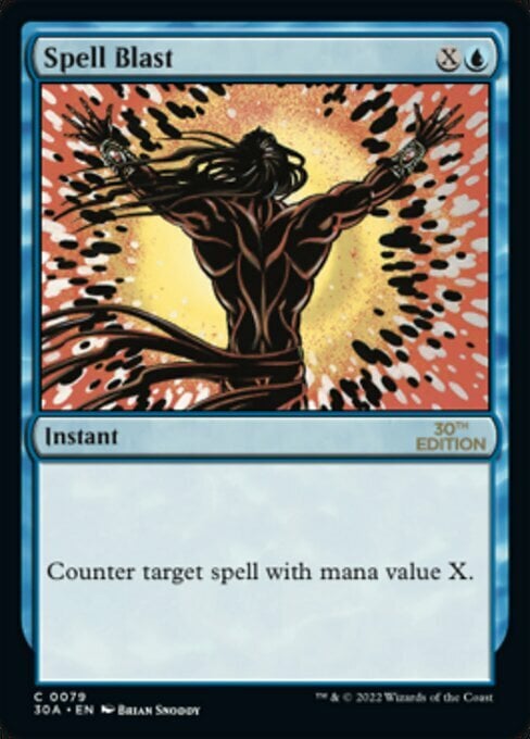 Spell Blast Card Front