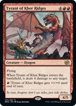 Tyrant of Kher Ridges Card Front