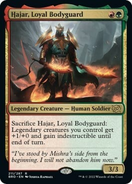 Hajar, Loyal Bodyguard Card Front